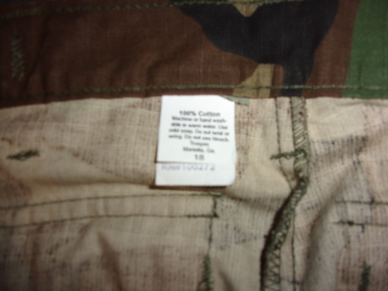 NEW TRU-SPEC YOUTH BOYS WOODLAND BDU CAMOUFLAGE URBAN PANTS SIZE 18