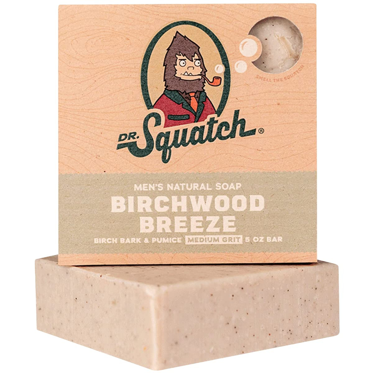 Dr. Squatch BIRCHWOOD BREEZE - Cold Processed Soap Made For Men [ 3 PACK ]