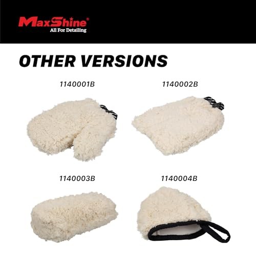 Universal-Pack Professional Microfiber Wash Mitts Auto Detailing - Car 4