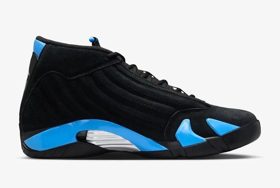 Jordan 14 Black / University Blue 2026 Men's Size US 7-12