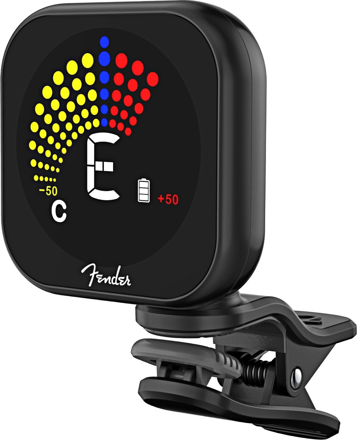 023-9961-000 Genuine Fender Flash 2.0 Rechargeable Clip-On Tuner Bass/Guitar/Uke