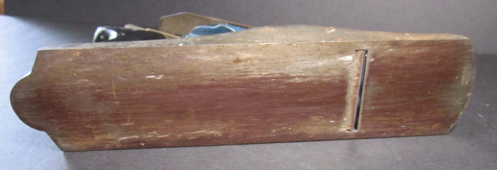Vintage Stanley C556MP Smooth Bottom Wood Plane 9 3/8" long Ready to Use USA Mad