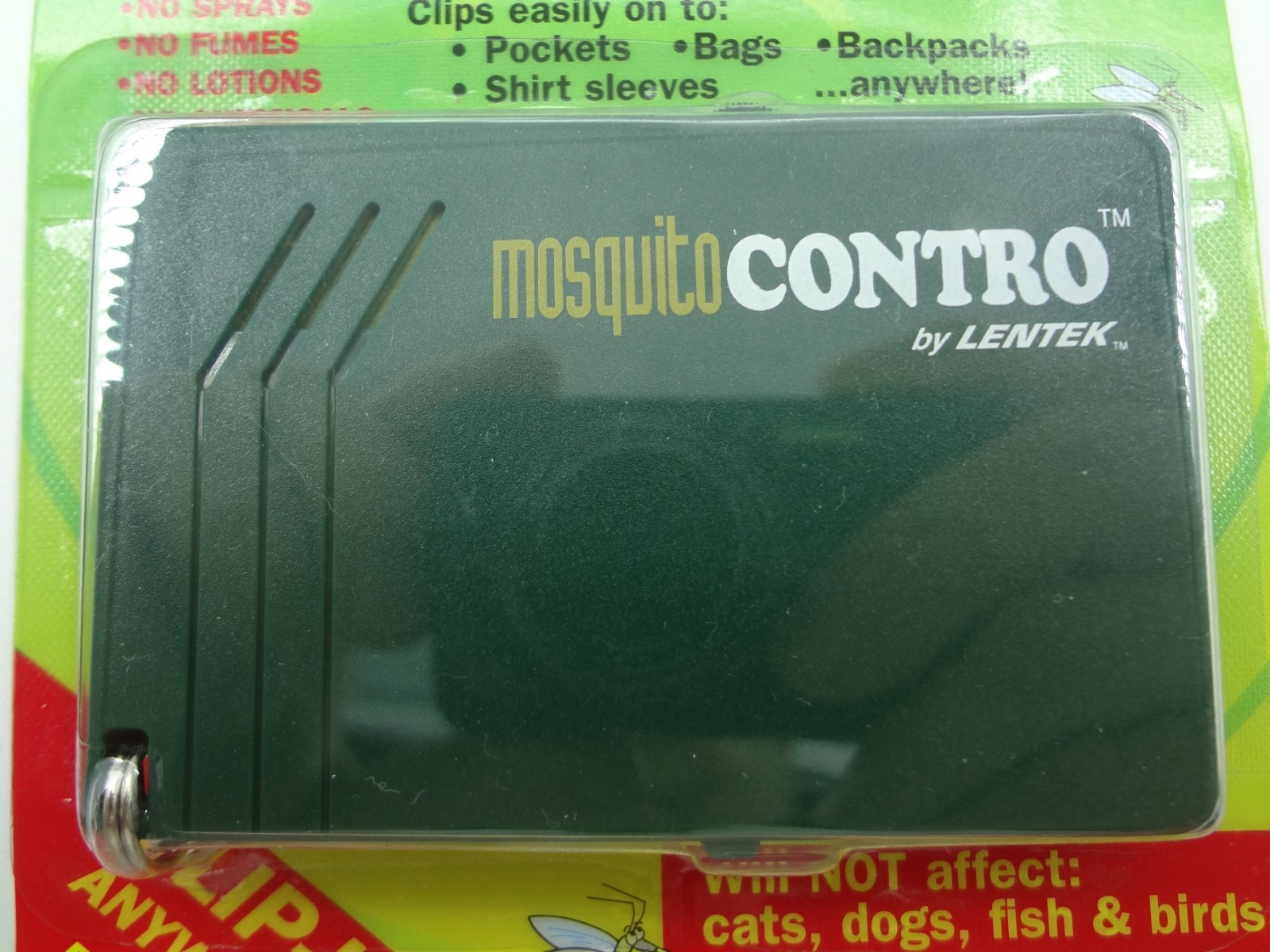 Lentek Mosquito Contro Portable & Keychain NOS