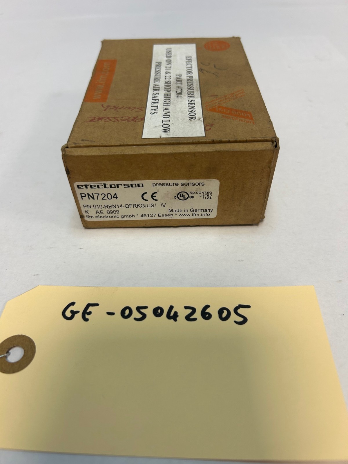 IFM PN7204 Pressure Switch