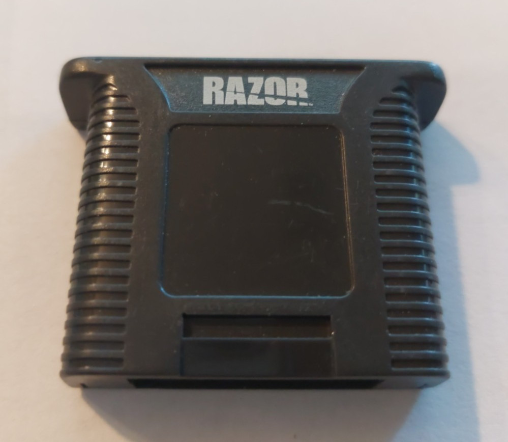 Nintendo 64 Memory Card RAZOR N64 Tested and Clean Working