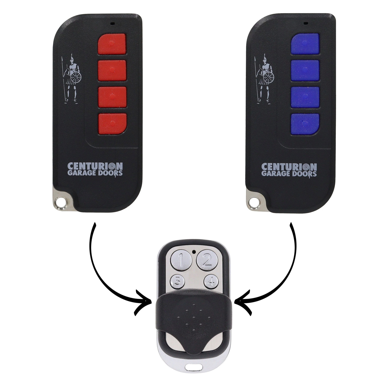 Avanti/Centurion Garage Door Compatible TX4/MPS/DPS/SDO21/12 Remote T Series NEW