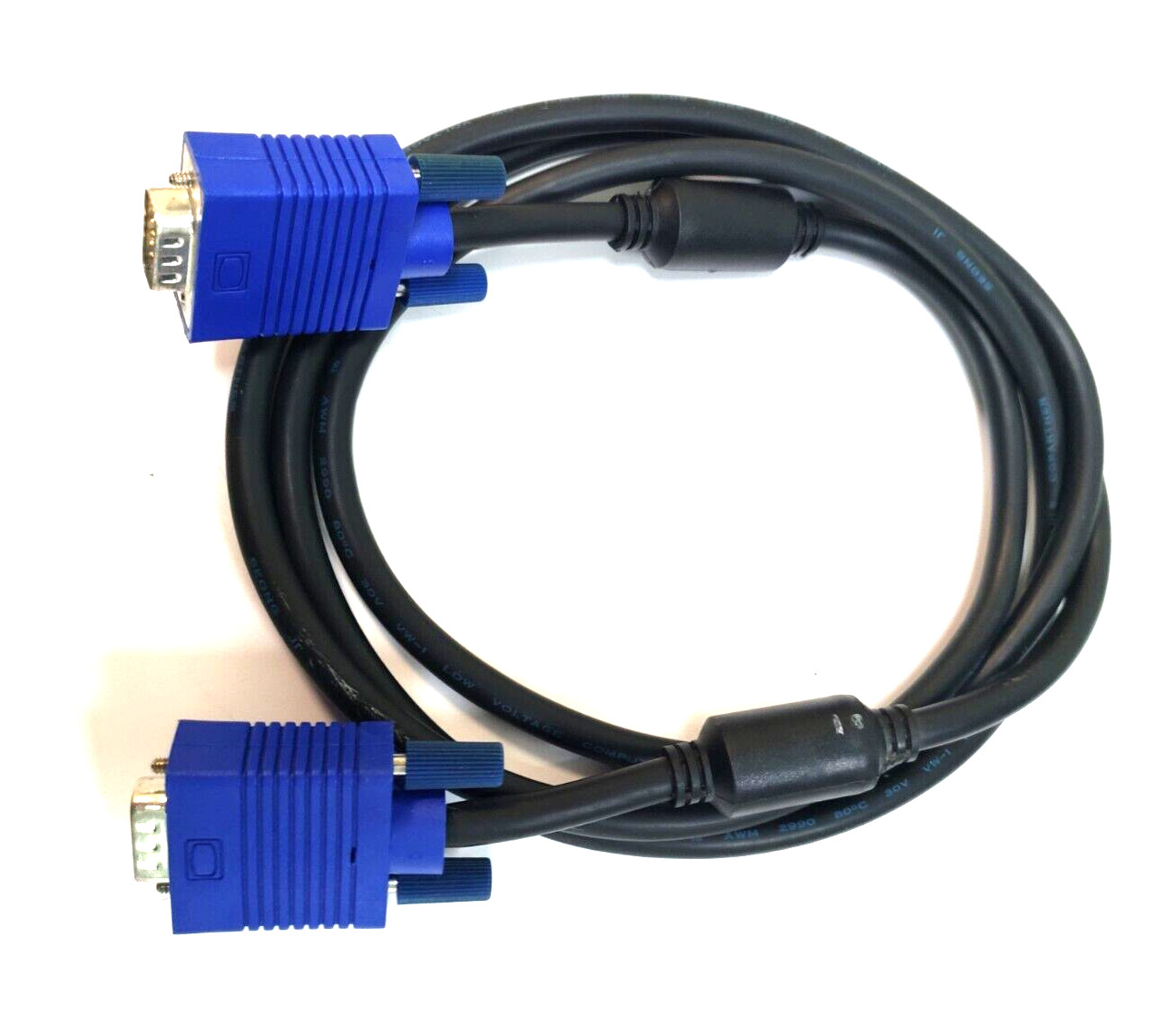VGA Male to VGA Male 5 ft Cable E119932 Style 20276