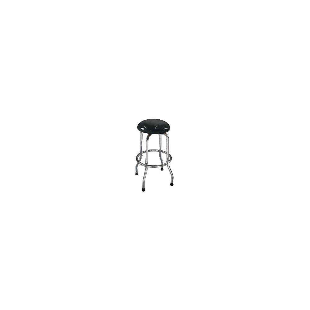 TRAXION 3KYP7 Round Stool,,Black,27.5"H 3KYP7