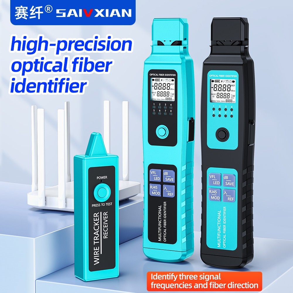5-in-1 Fiber Optic Identifier with Power Meter VFL Integrated Machine, -50-26dBm