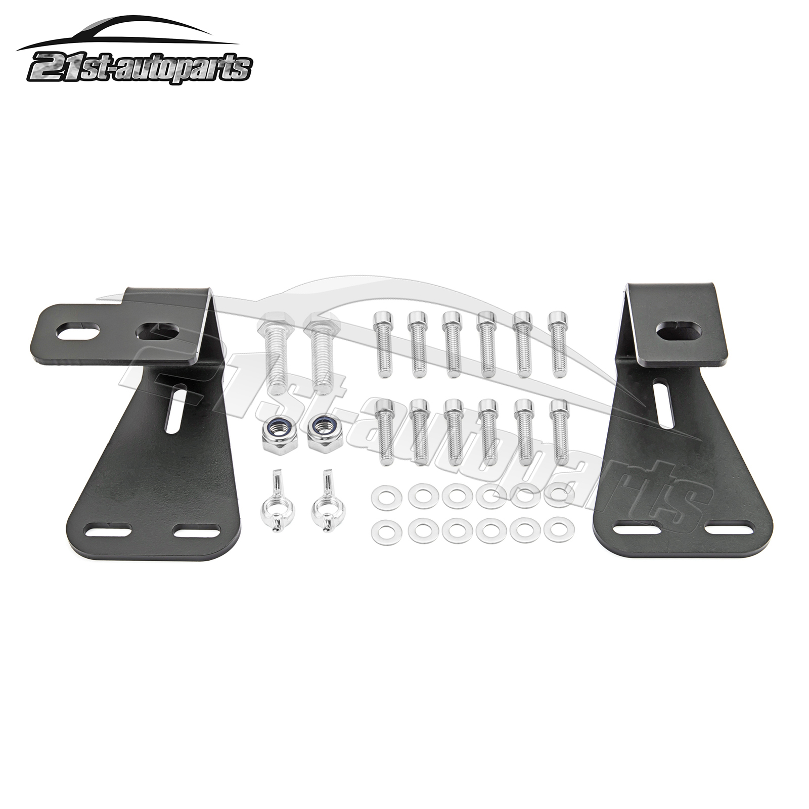 For 1944-2006 Jeep Wrangler CJ YJ TJ Hi-Lift Jack Upper Hood Mount Bracket Kit