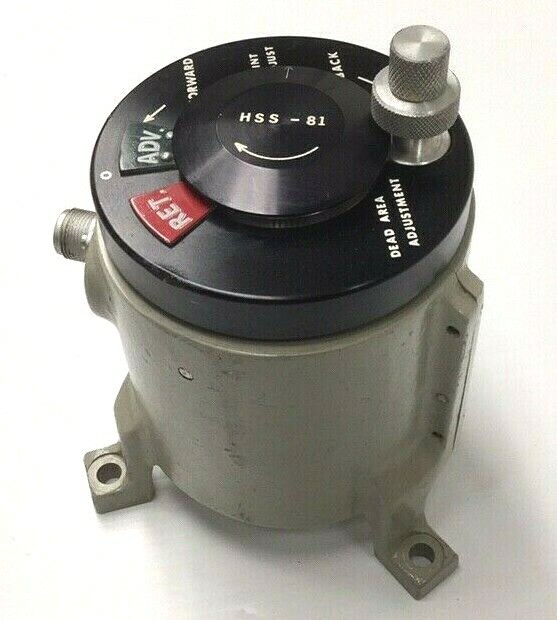 Electronic Machine HSS-81 Used Rotary Control Selector 3/8" Shaft