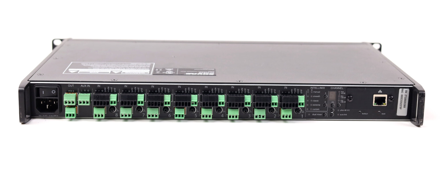 Shure SCM820 8 Channel Digital Automatic Mixer p883