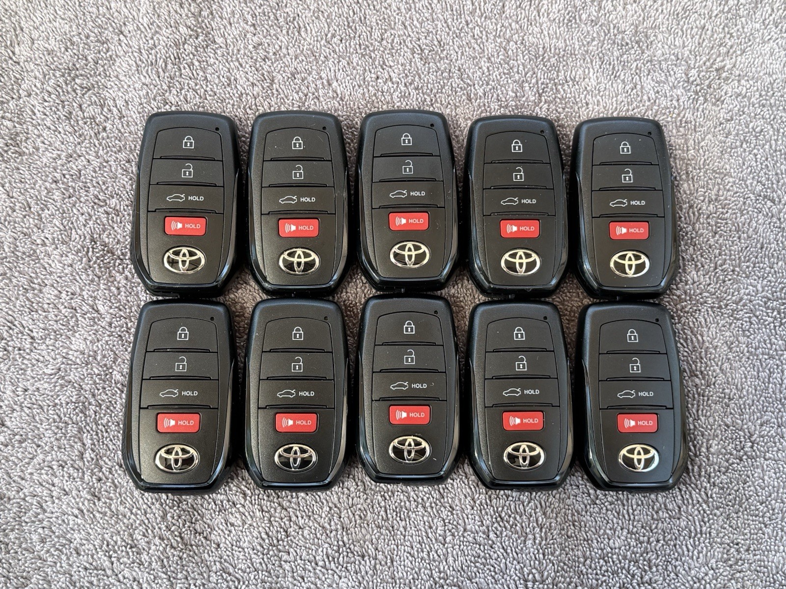 LOT OF 20 TOYOTA  CAMRY KEY FOB LOT KEYLESS ENTRY FOB LOT  OEM  HYQ14FBW
