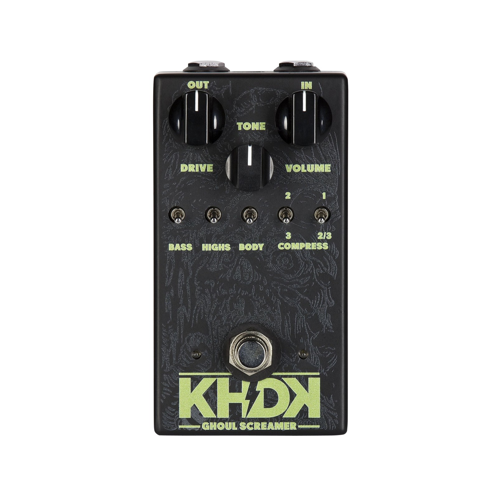 KHDK Ghoul Screamer Overdrive Effects Pedal