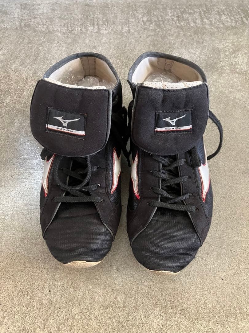 MIZUNO Boxing Shoes EF-FOT 21GA180003 Black Silver Red Japan US10 ( 28cm )