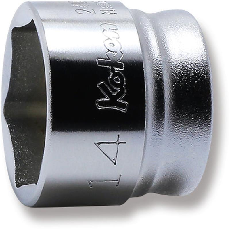 Koken 2400MZ-14 1/4 Inch Sq. Dr. Socket 14 mm 6 Point Length 15 mm Z-series