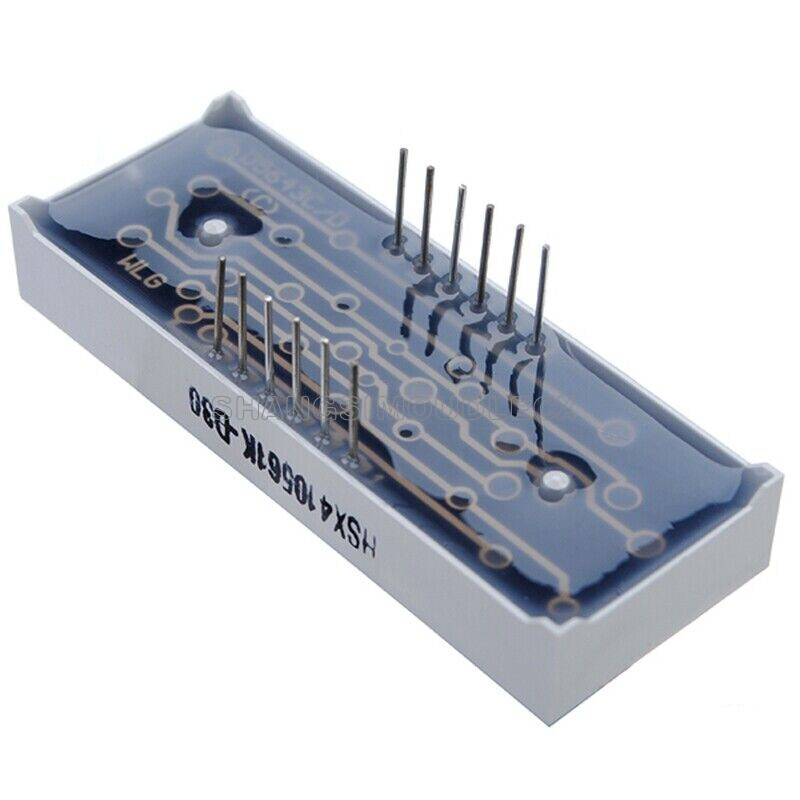 0.56" 4 Digit Super Red LED Display Common Anode with Time Display 12 Pins