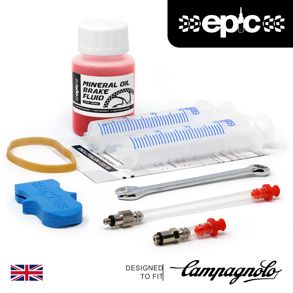 Epic Campagnolo Bleed Kit & Mineral Oil | Chorus, Ekar, H11, Potenza 11, Record