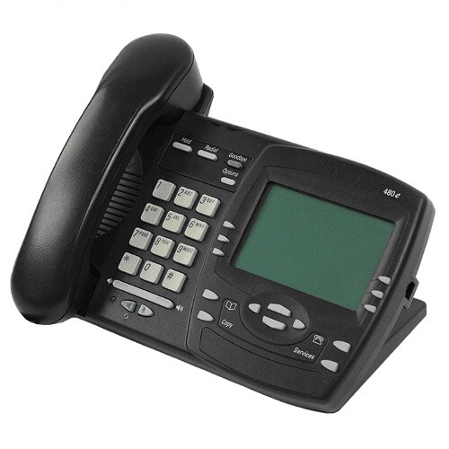 Aastra PT-480e A1262-0000-10-05 Single Line Analog Phone Charcoal/Refurbished