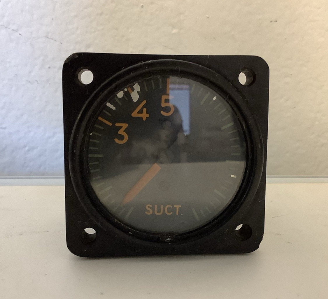 Collens Instruments AN5771T5A Suction Gauge Indicator P/N 200B