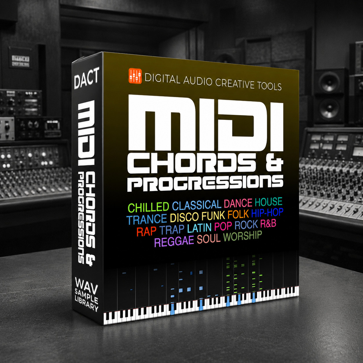 MIDI Chords & Progressions Production Tool Library