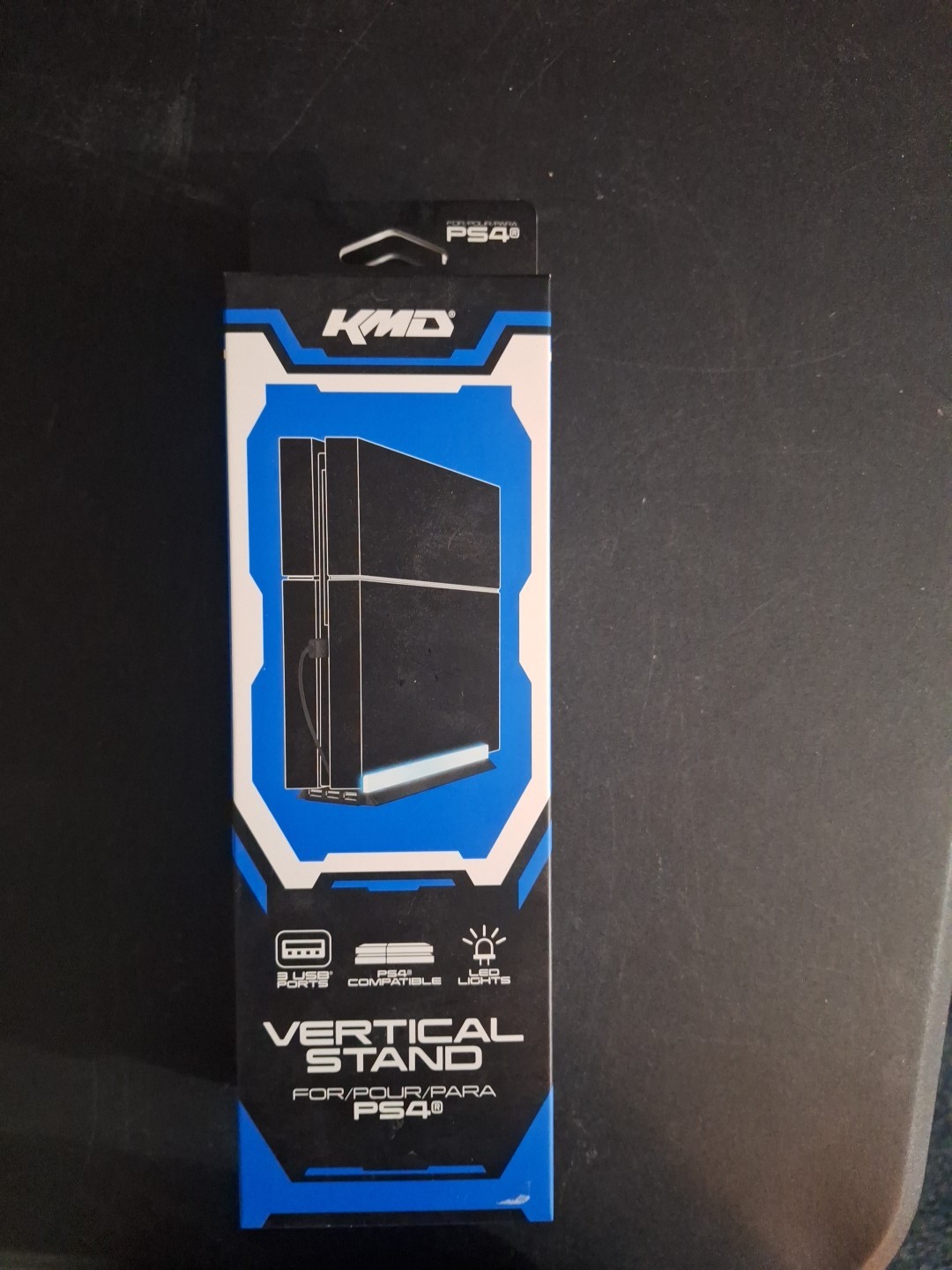 PS4 - Vertical Stand with 3 USB Port (KMD) Brand New Sealed