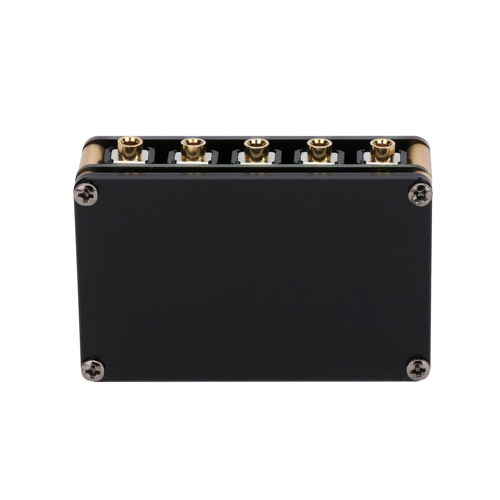 4 Channel 3.5mm Portable Stereo Audio Mixer With Multi-Device Compatibility
