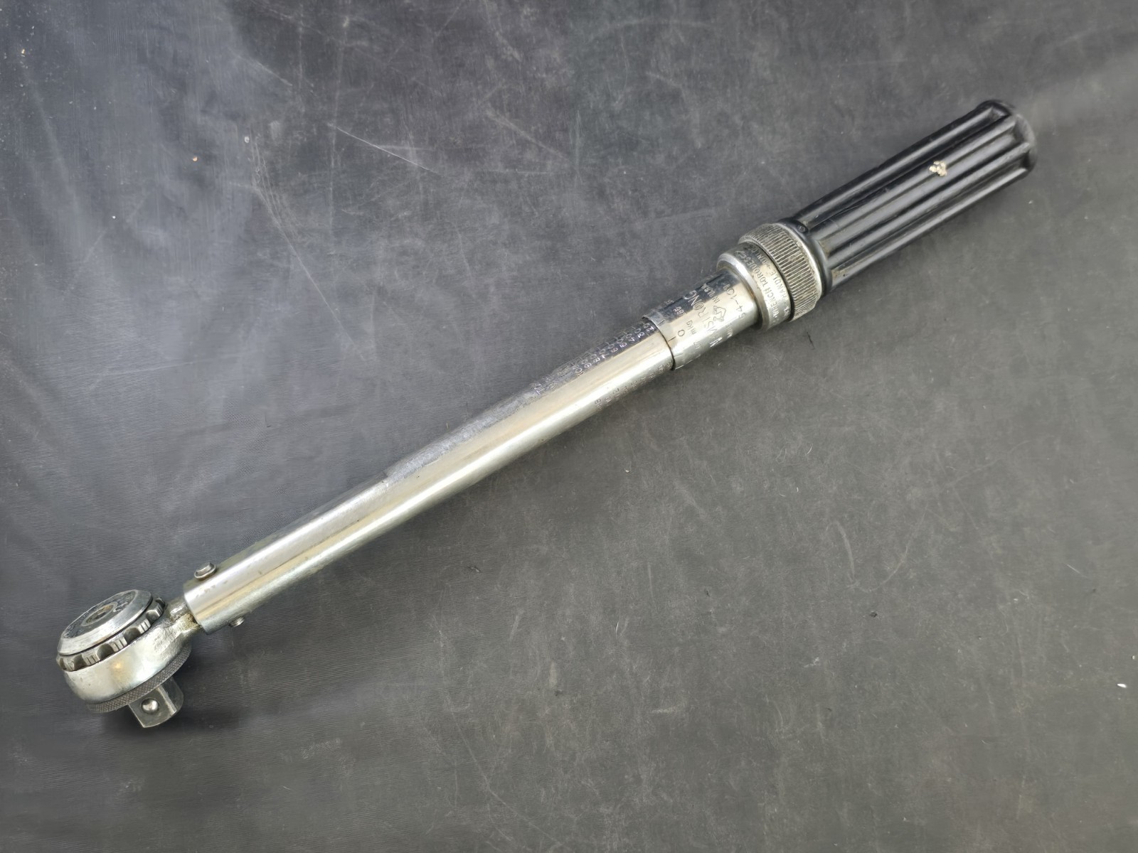 Armstrong 64-101 Micrometer Adjustable Torque Wrench 1/2" Drive  USA