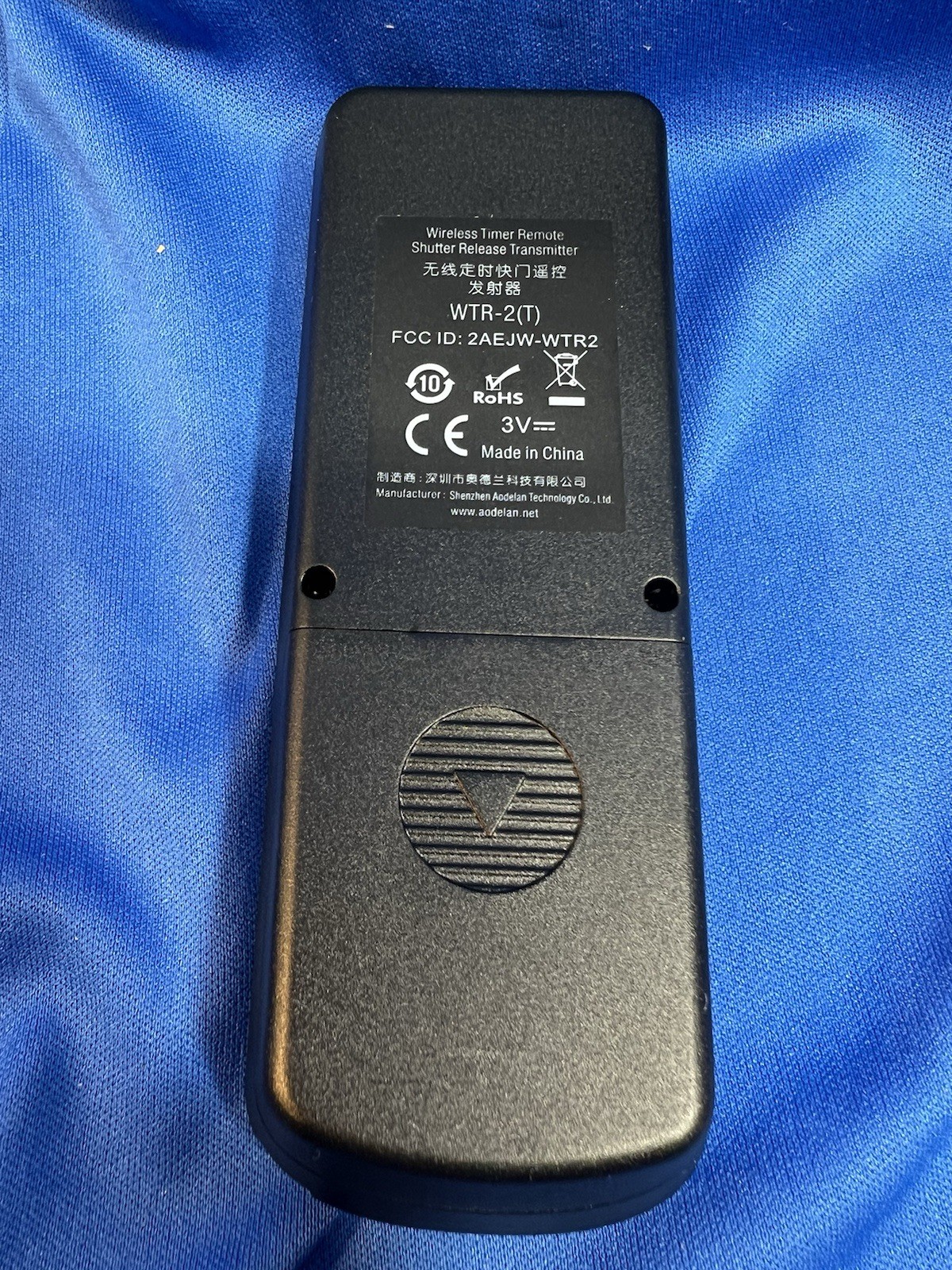 AODELAN WTR-2 Wireless Shutter Release Timer Remote Control New Open Box, 2022