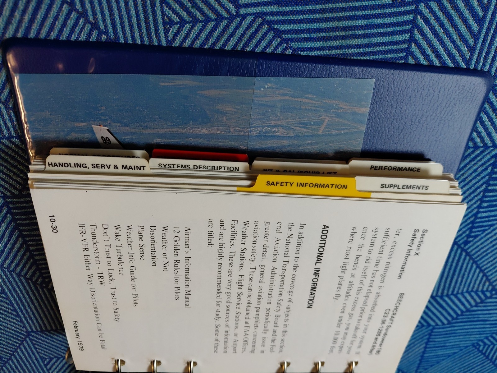 Beechcraft Sundowner 180 Pilot’s Operating Handbook C23