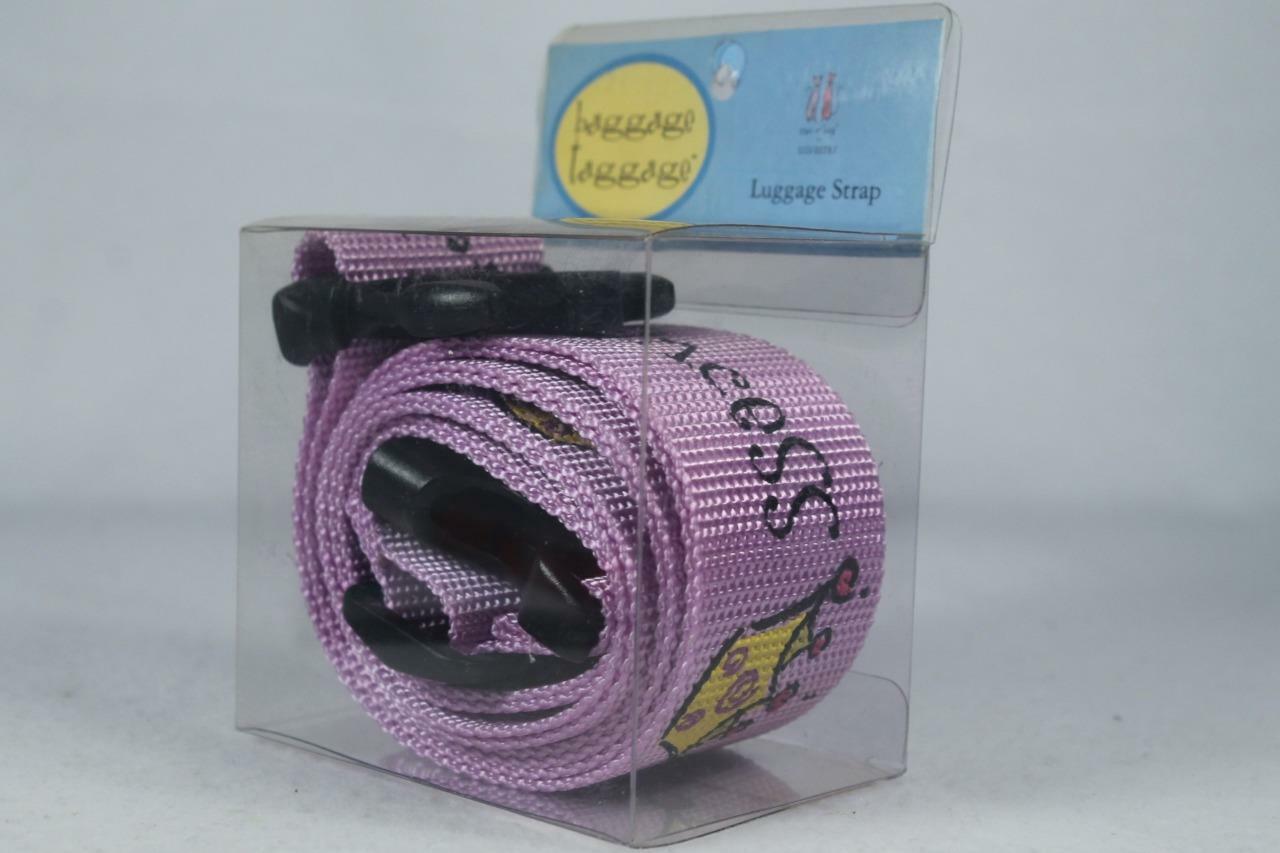Princess Purple Luggage Taggage Strap #4001000 NEW In Package