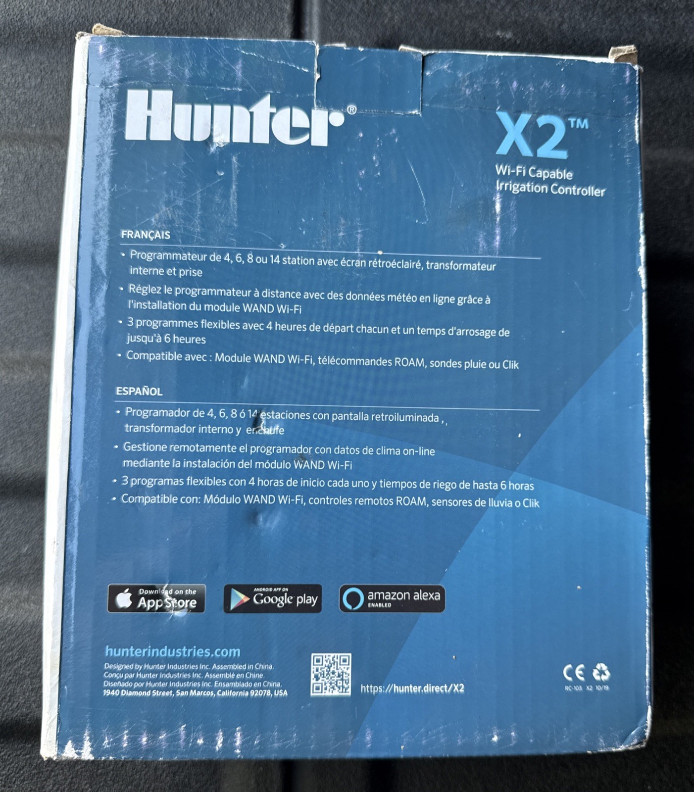 Hunter X2-600 Outdoor Irrigation Controller 6 Zone WiFi Capable (OB)