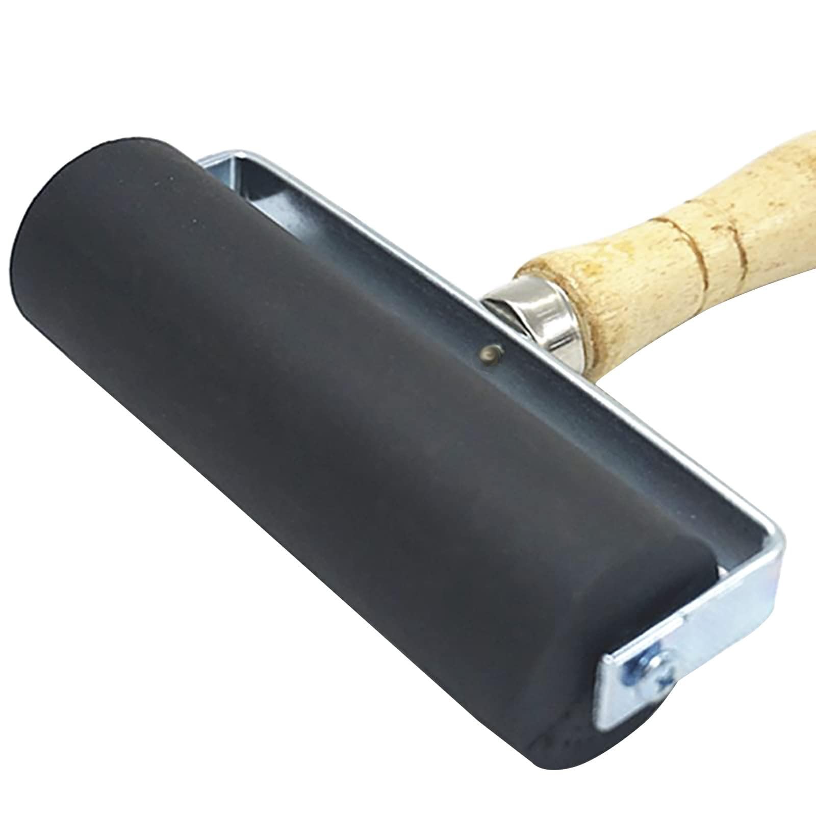 4 Pack Rubber Roller - Brayer Rollers with 3 Size for Crafting Brayer Rollers fo