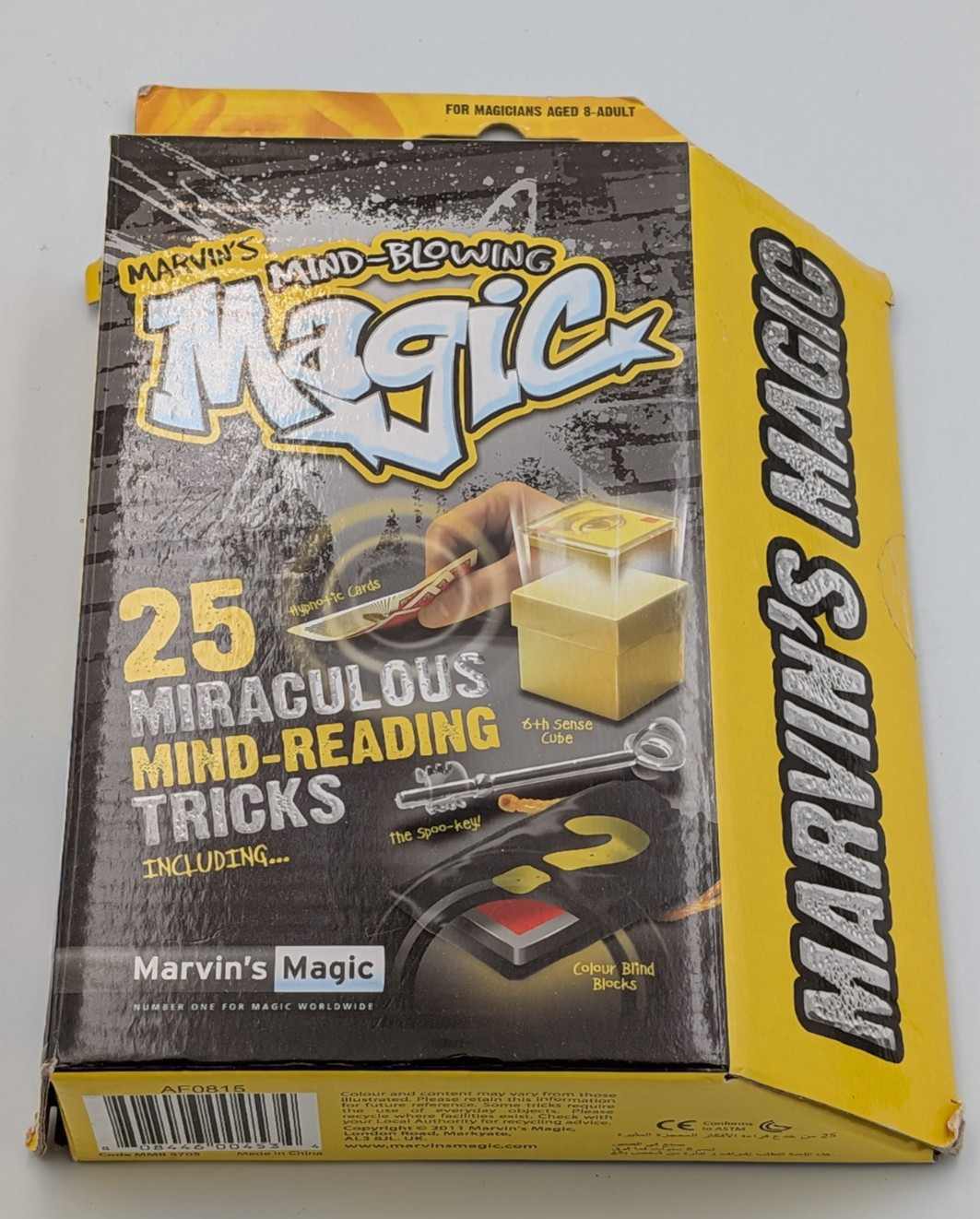 Marvin’s Mind-Blowing Magic Set 25 Miraculous Mind-Reading Tricks - READ
