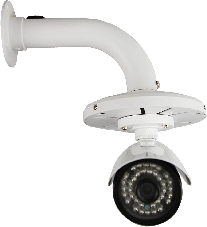 Universal J Type CCTV Camera Wall Mount Bracket 15.7-23.6in IP Dome Cam