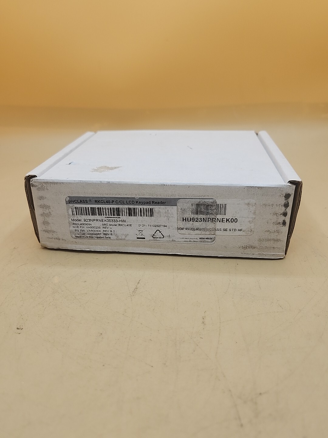 HID 923NPRNEK00333 RKCL40-P C/CL LCD Keypad RFID Access Control Reader New