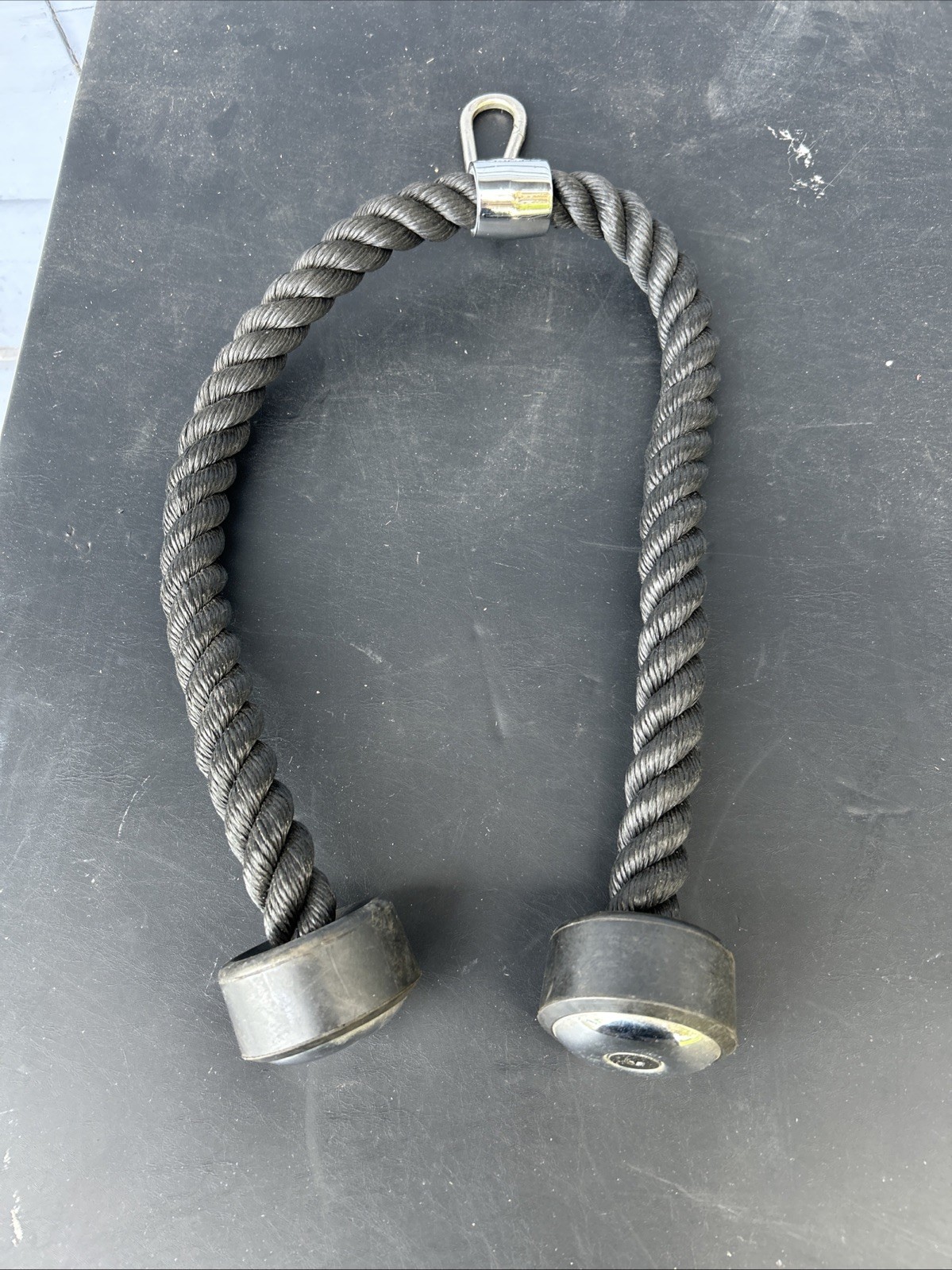 BOWFLEX Cable Attachment Tricep Push Down Rope Gym Press 38” Long