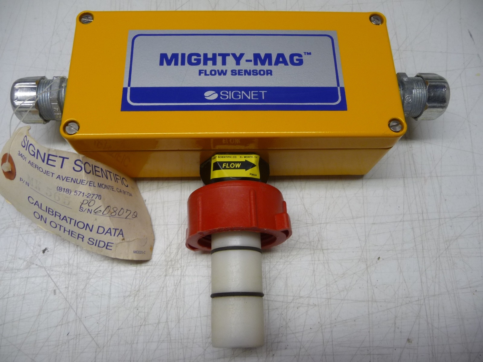 Georg Fischer Signet  MK565, Mighty-Mag Electromagnetic Liquid Flow Sensor, New