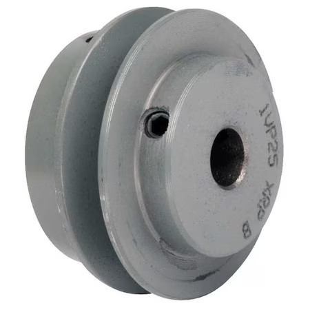 Tb Woods 1Vp5612 Variable Pitch V-Belt Pulley, 1 Groove, 5.35 In Outside Dia,