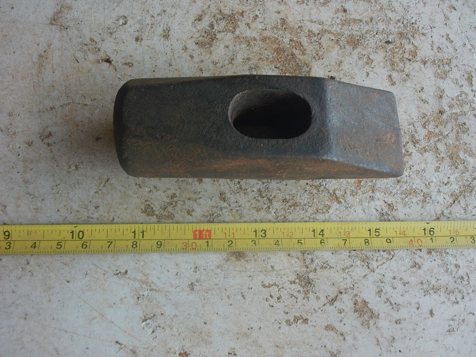 Vintage 1 3/4 lb Cross Peen Blacksmith Hammer Head Lot 26-35-5-A