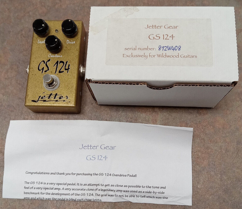 Jetter Wildwood Exclusive Gold Box GS 124 Pedal