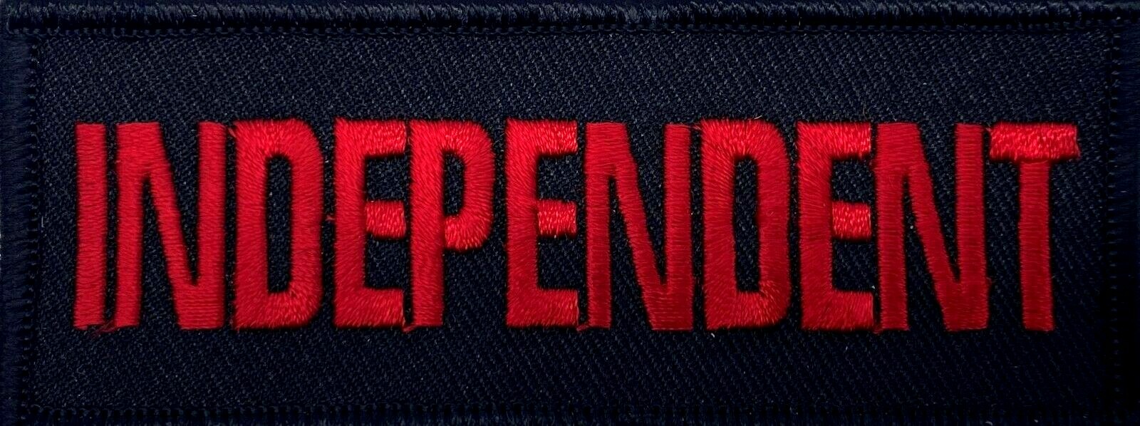 INDEPENDENT MOTORCYCLE CLUB VEST EMBROIDERED IRON ON PATCH J-5