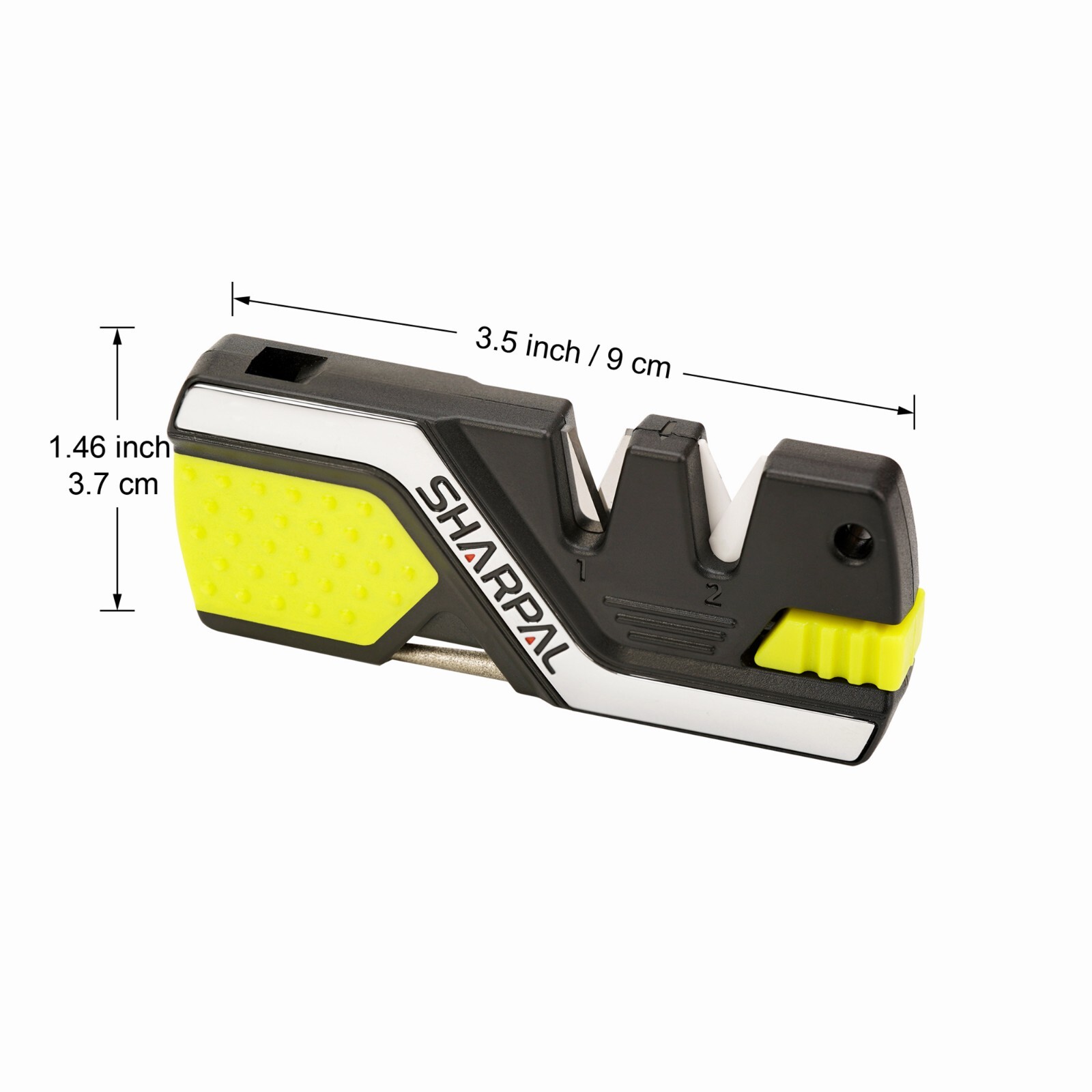 SHARPAL 6-In-1 Pocket Knife Sharpener&Survival Tool, with Fire Starter, Whistle