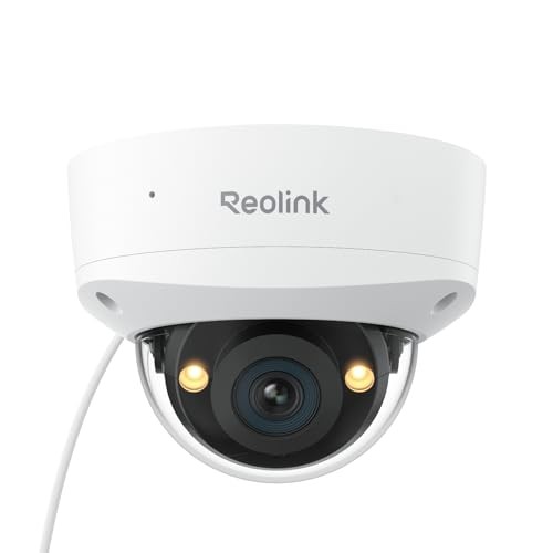 RLC-1240A First 12MP Vandalproof PoE Security Camera,145° Wide Viewing Angle,