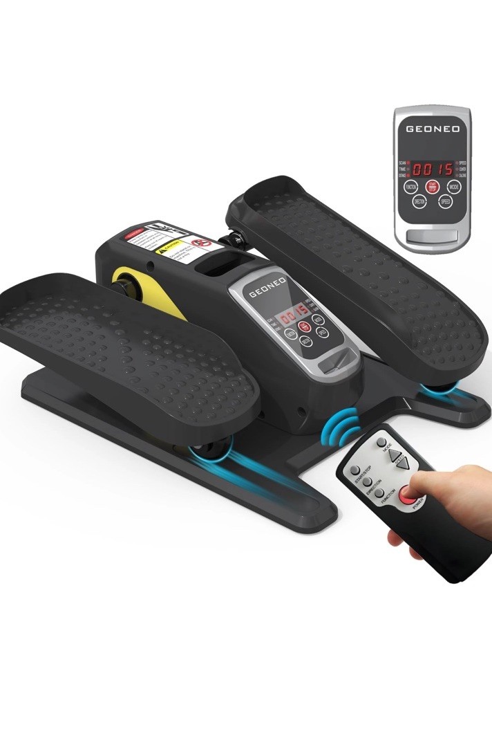 Under Desk Elliptical Machine, Electric Ellipse Leg Exerciser for Seniors  Quiet