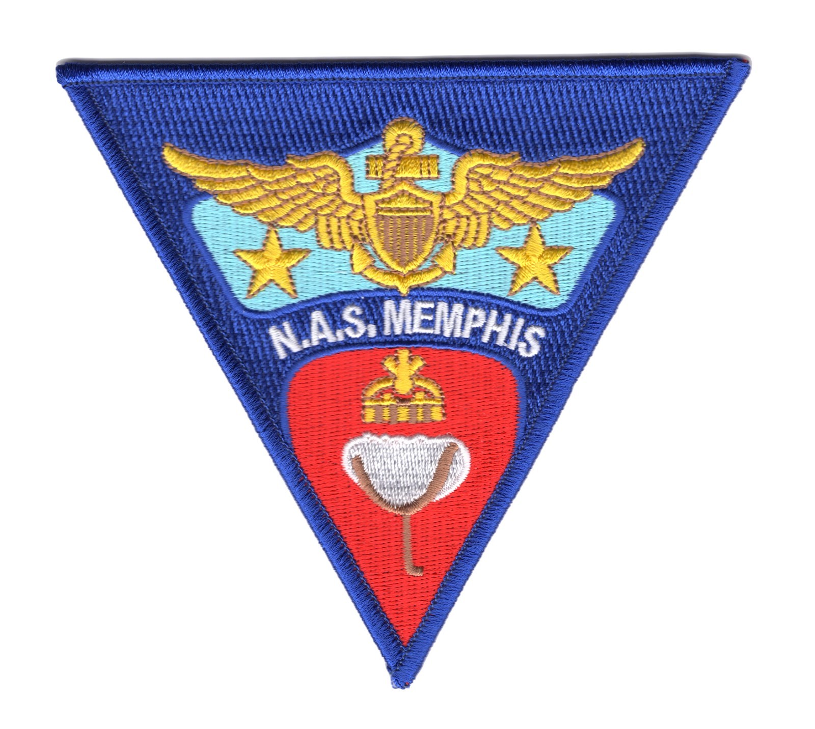 Naval Air Station Memphis Tennessee Embroidered Patch NAS Millington