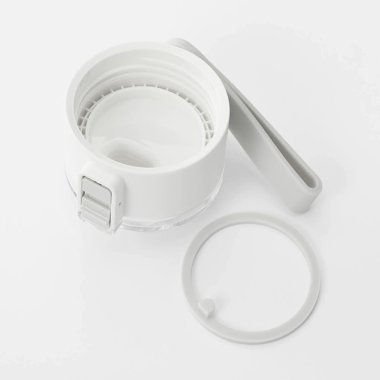 MUJI Clear mug bottle Direct drink 550ml