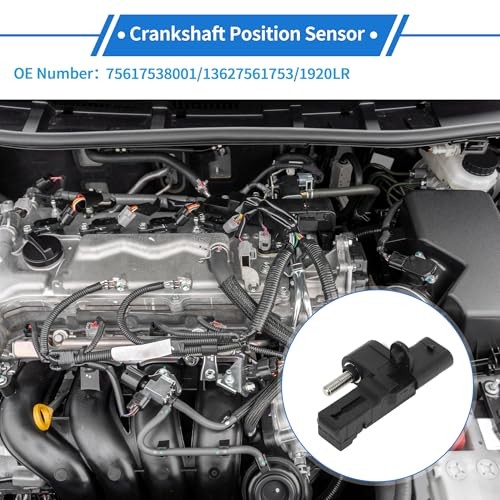 1 Pc Crankshaft Position Sensor for Mini Cooper R56 Base 1.6 07-15 Sturdy