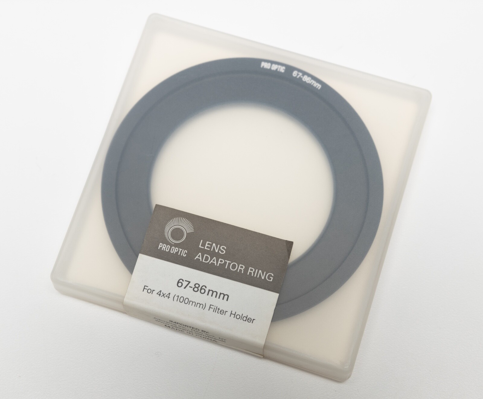 NEW ProOPTIC 67mm Lens Adapter Ring for Pro Optic Square 4x4 Filter Holder