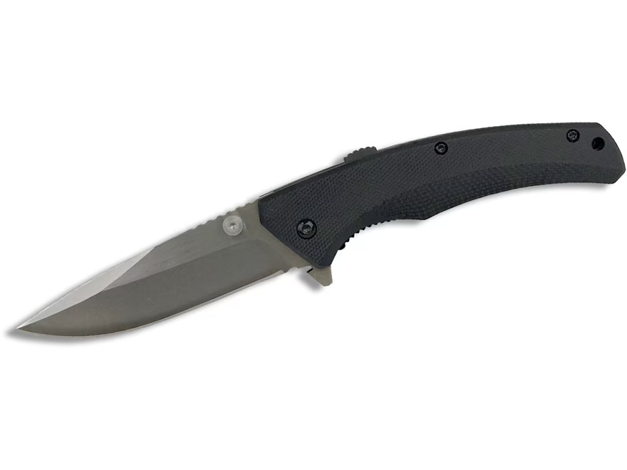 American Buffalo Knife & Tool Sidewinder Assisted Opening Pocket Knife 3.5" Drop